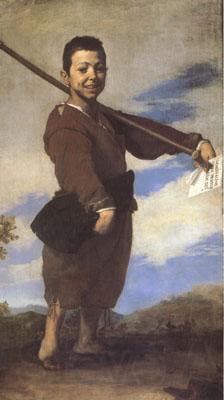 Jusepe de Ribera The Beggar Known as the Club-foot (mk05) Spain oil painting art